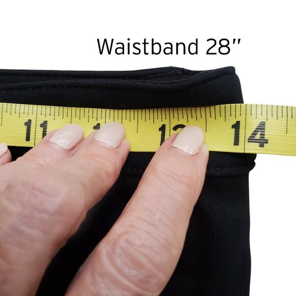 CACHE Stretchy Snakeprint Panel Black Jeggings Size 0 - Picture 12 of 16